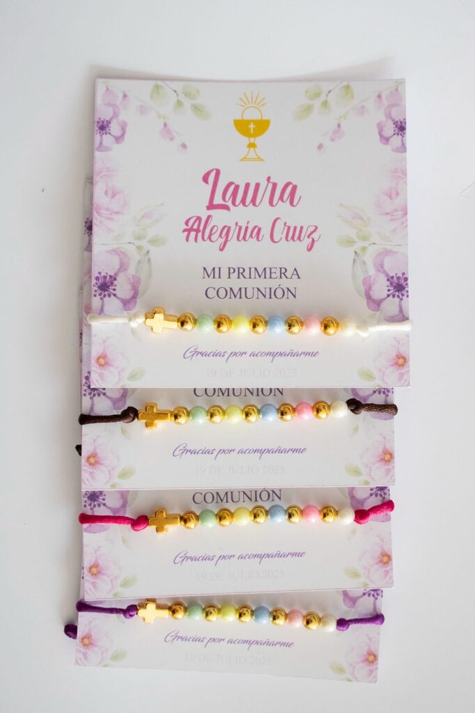 PULCERAS CON TARJETA